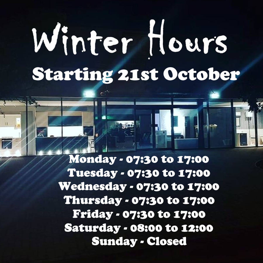 Winter Hours